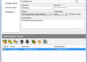 Full FTPGetter Standard screenshot