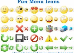 software - Fun Menu Icons 2013.1 screenshot