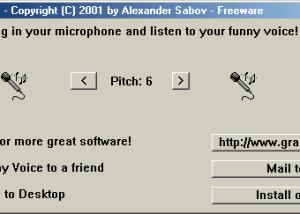 software - Funny Voice 1.6 screenshot