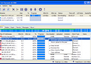 software - G3 Torrent 1.01 screenshot