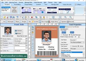 software - Gate Pass ID Card Maker Software 7.9.1.3 screenshot