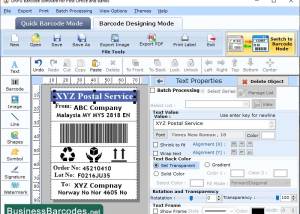 Generate Bank Barcoding Application screenshot