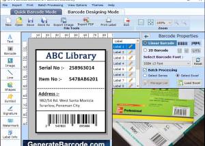 Generate Barcode Download screenshot