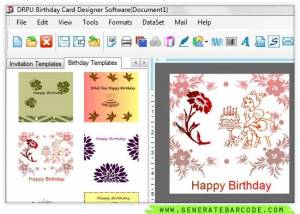 software - Generate Birthday Card 8.2.0.1 screenshot