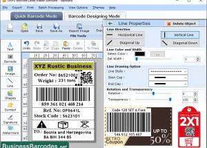 software - Generate Databar Code 128 Barcode 7.5.1.3 screenshot