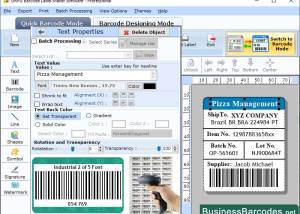 Generate Industrial 2 of 5 Barcode Tool screenshot