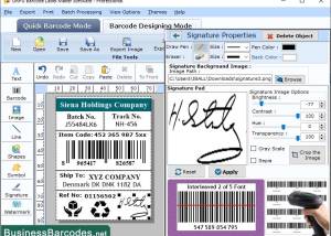 Generate Interleaved 2 of 5 Barcode screenshot