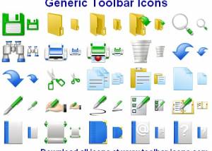 Generic Toolbar Icons screenshot