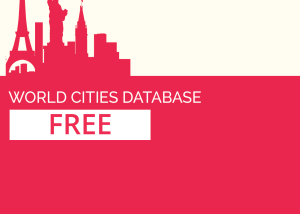 GeoDataSource World Cities Database (Free Edition) screenshot