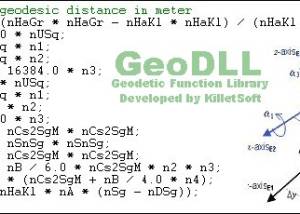software - GeoDLL 24.36 screenshot