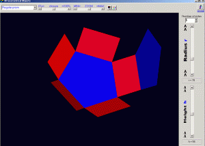 Geometrische 3D Objekte screenshot