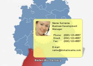 Germany Map Locator screenshot