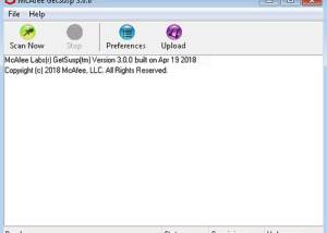 software - GetSusp 4.1.0.139 screenshot