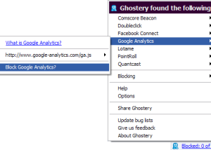 software - Ghostery for Firefox 10.2.16 screenshot