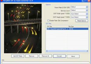 software - GIF to Flash Maker 2.0 screenshot