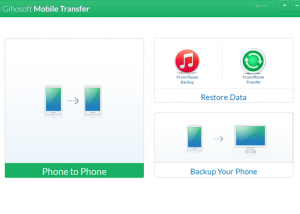 software - Gihosoft Mobile Transfer 2.07 screenshot