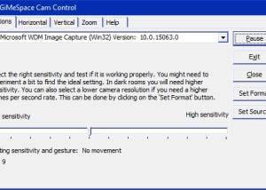 software - GiMeSpace Cam Control Pro 2.2.0.26 screenshot