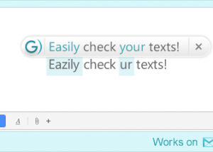 software - Ginger Grammar Spell Check Extension 0.1.0.608 screenshot