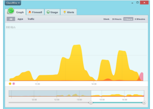 GlassWire Firewall screenshot