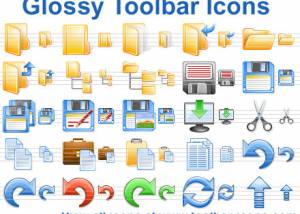 software - Glossy Toolbar Icon Set 2013.3 screenshot