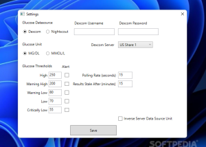 software - Glucose Tray 15.1.9 screenshot