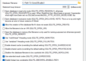 GM - Free SQLite ODBC Driver screenshot