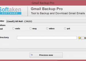 software - Gmail Backup Pro 1.0 screenshot