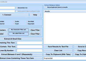 software - Gmail Extract Email Data Software 7.0 screenshot