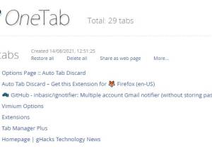 Full Gmail Notifier for Firefox screenshot