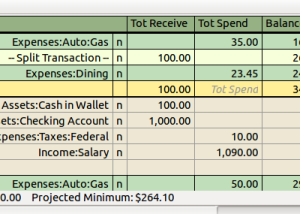 Full GnuCash Portable screenshot