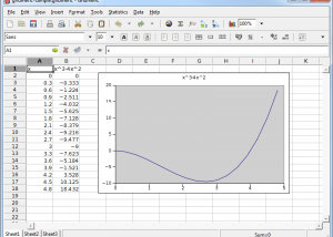 software - Gnumeric Portable 1.12.17 screenshot