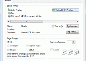 software - Go2PDF 4.0 screenshot