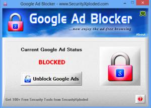 software - Google Ad Blocker 8.0 screenshot
