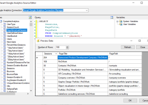 Google Analytics SSIS Components by Devart screenshot