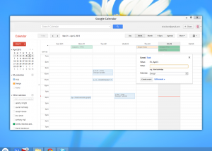 Google Calendar for Pokki screenshot