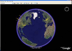 Full Google Earth for Mac OS X screenshot