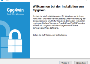 software - Gpg4win 4.3.1 screenshot