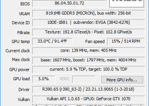 Full GPU Caps Viewer screenshot