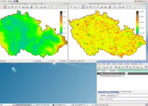 software - Grass GIS 8.2.0 screenshot