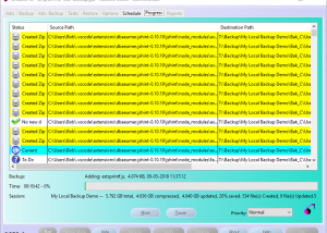 GRBackPro Server Backup screenshot
