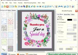 software - Greeting Card Design Program 8.3.7.5 screenshot