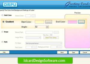 Greeting Card Design Software screenshot