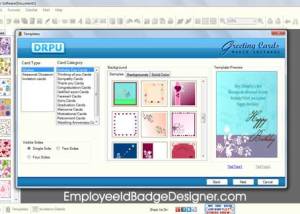 software - Greeting Card Designer Software 9.3.0.1 screenshot