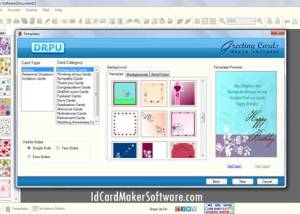 Greeting Card Designer screenshot