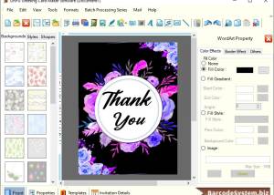 software - Greeting Card Print 8.9 screenshot