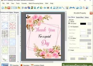 software - Greeting Card Printing Program 5.7.5 screenshot