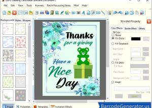 software - Greeting Cards Designing Software 6.1.2 screenshot