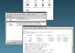 software - gretl Portable 2023b screenshot