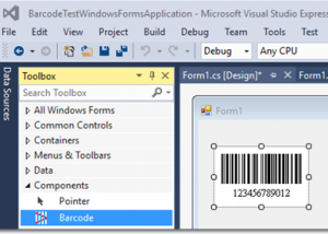 .NET Windows Forms Control for DataBar screenshot