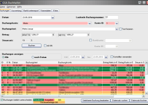 software - GSA Buchhalter 2.2.0 screenshot